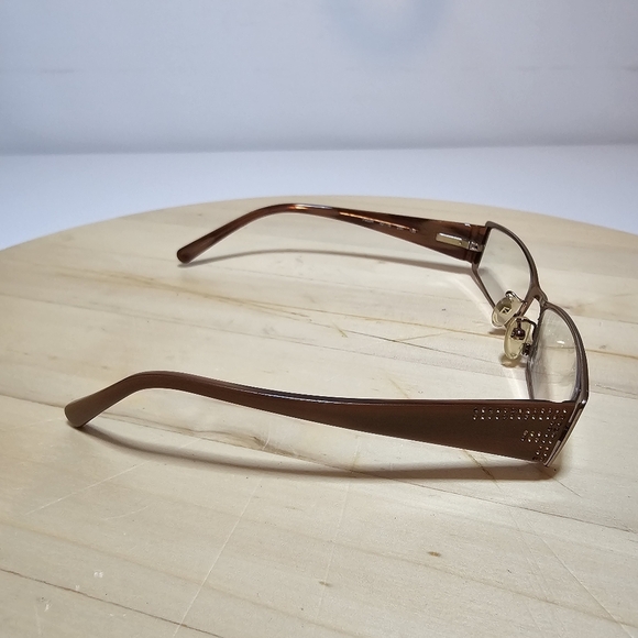 Fendi Eyeglasses Frames Only F602R 52□16 250 135 Made in Italy Missing Rhineston - Picture 6 of 10